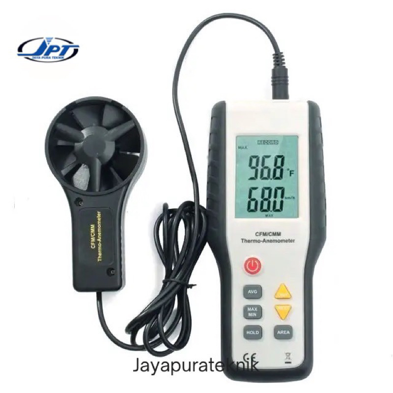 HT-9819 Detachable Anemometer with CFM/CMM function