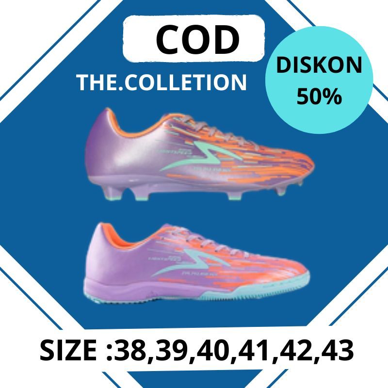 Sepatu Bola Kaki Futsal SPECS LIGHTSPEED REBORN MOONRAKER APRICOR Terlaris