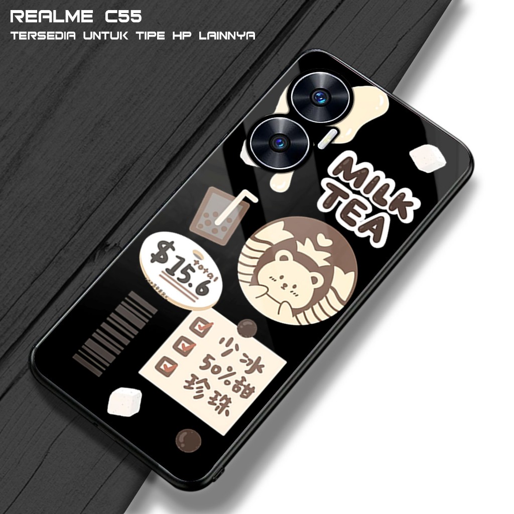 Case Realme C55 - Casing Hp Realme C55 - ( STARBUCKS ) - Softcase Glossy - Case Hp - Casing - Softca