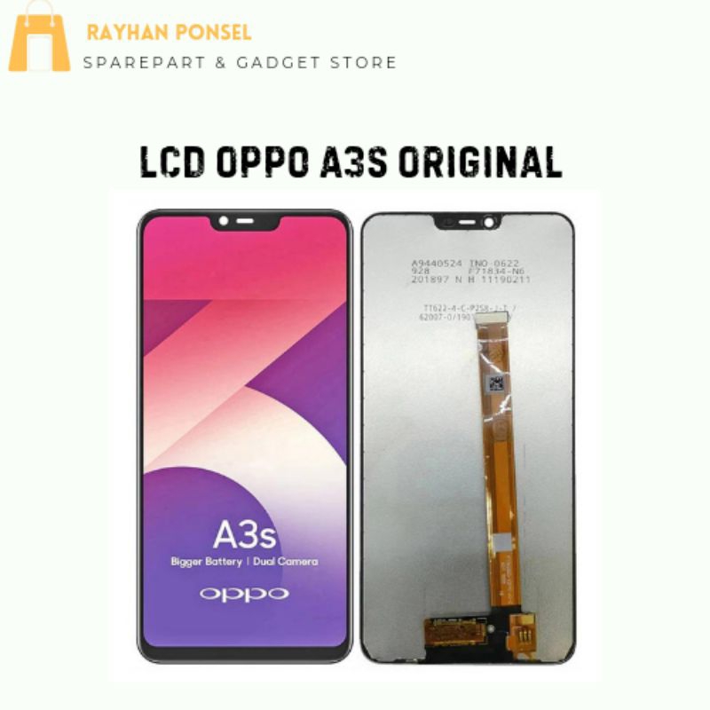 LCD Oppo A3s 100% Original