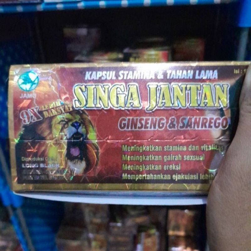 KAPSUL SINGA JANTAN ORIGINAL