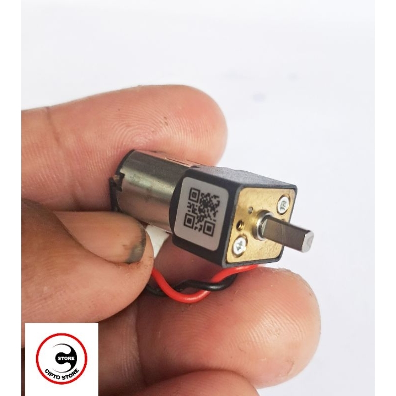 DC Micro Motor N20 DC 3-6V Slow Speed Reduction Gearbox 50 RPM DC 5V