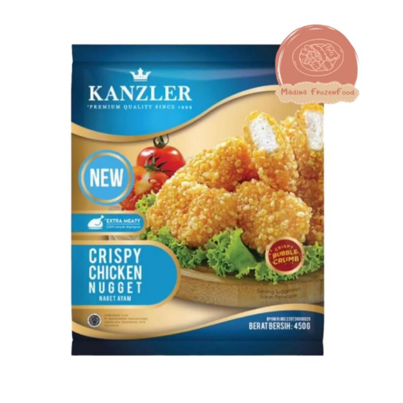 

kanzler crispy chicken nugget 450gram