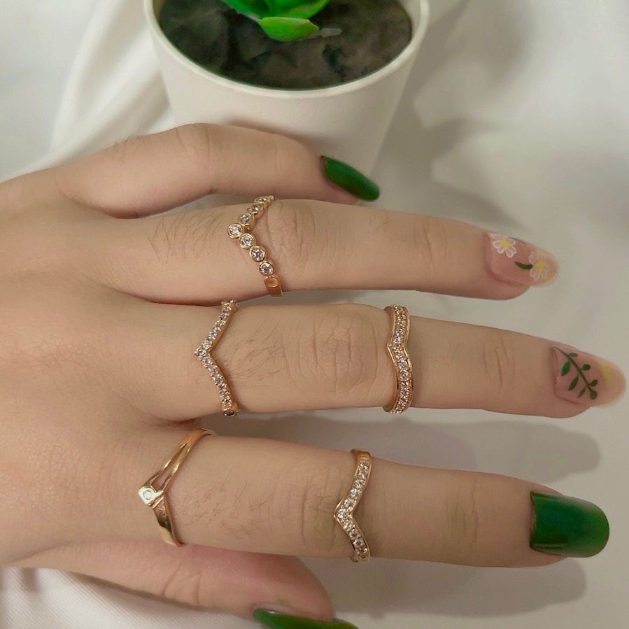 cincin perak asli chrome gold model aurel 0,82 - 1,43 gram