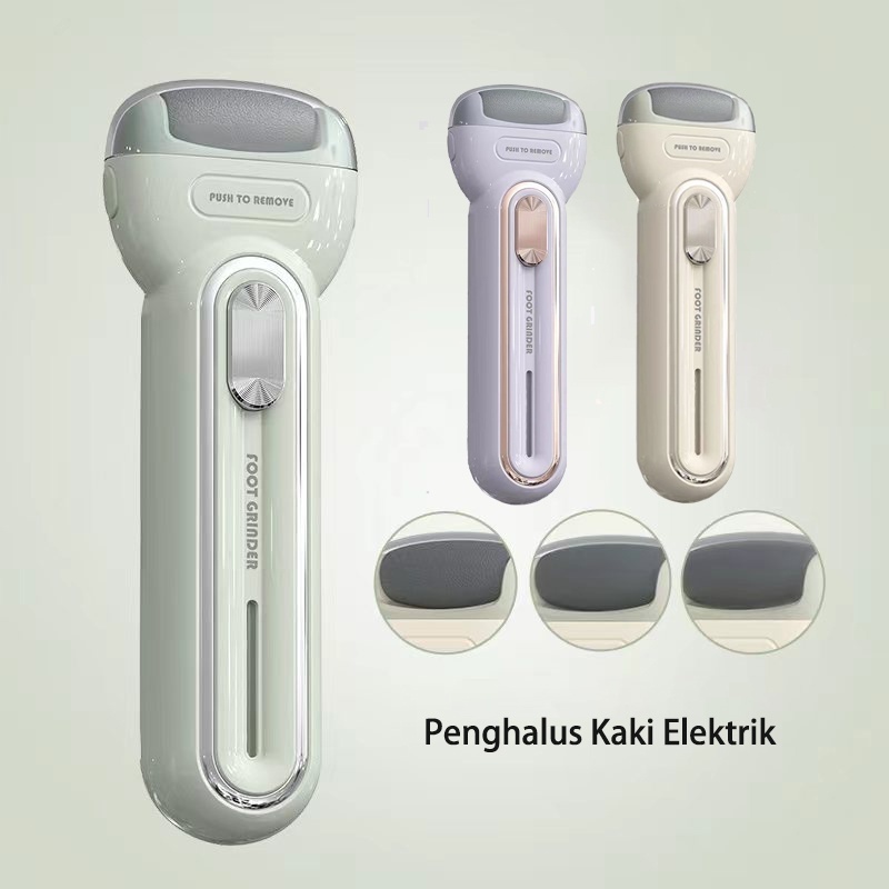 Alat Penghalus Kaki Elektrik Untuk Menghilangkan Kulit Mati Dan Kapalan/Callus Remover Pedicure Meni