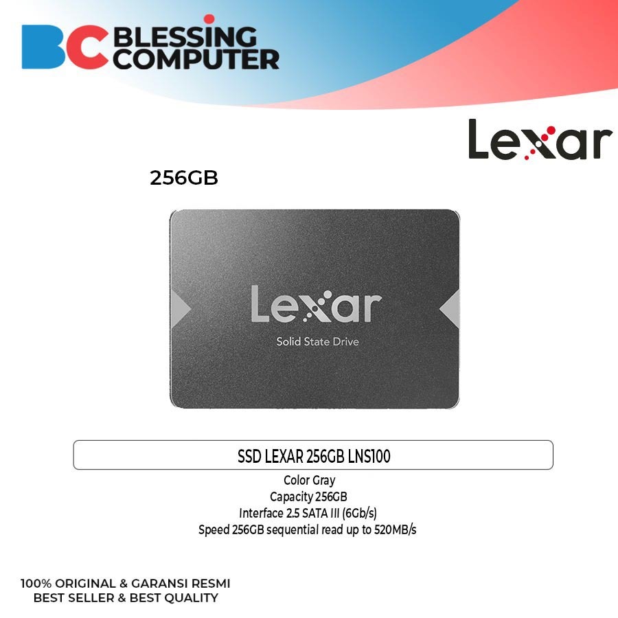SSD LEXAR 256GB LNS100