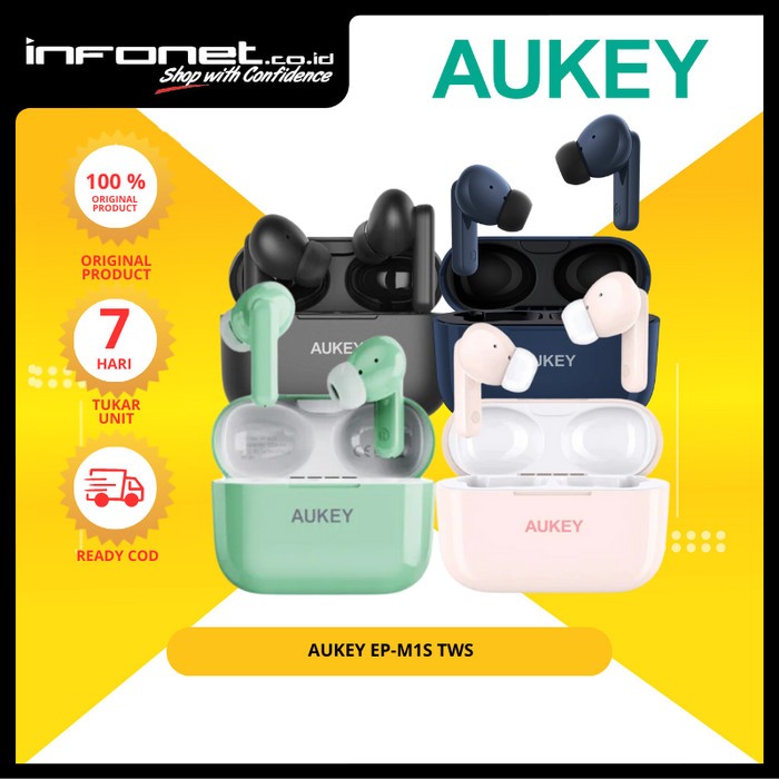 TWS Aukey EP-M1S Move Series Mini S With BT 5.2