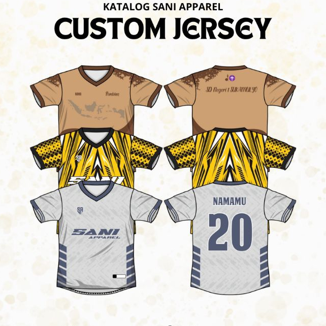 Jersey Futsal Printing Keren