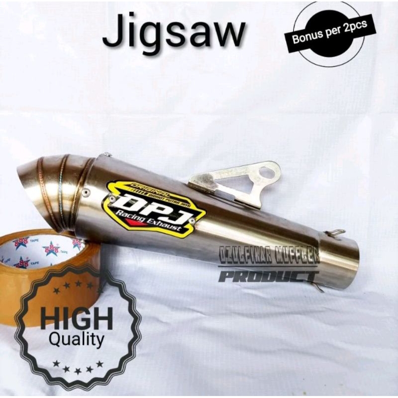 KNALPOT DPJ JIKSAW JUPITER MX VIXION SATRIA FU JUPITER MX DRAG NGKER NGKER KNALPOT DPJ JIKSAW JUPITE