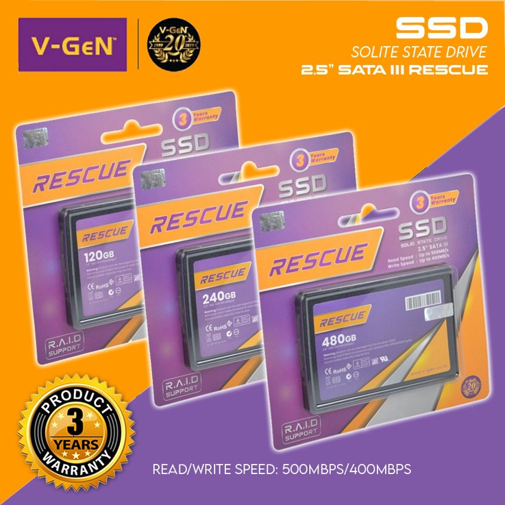 ssd vgen rescue 240gb