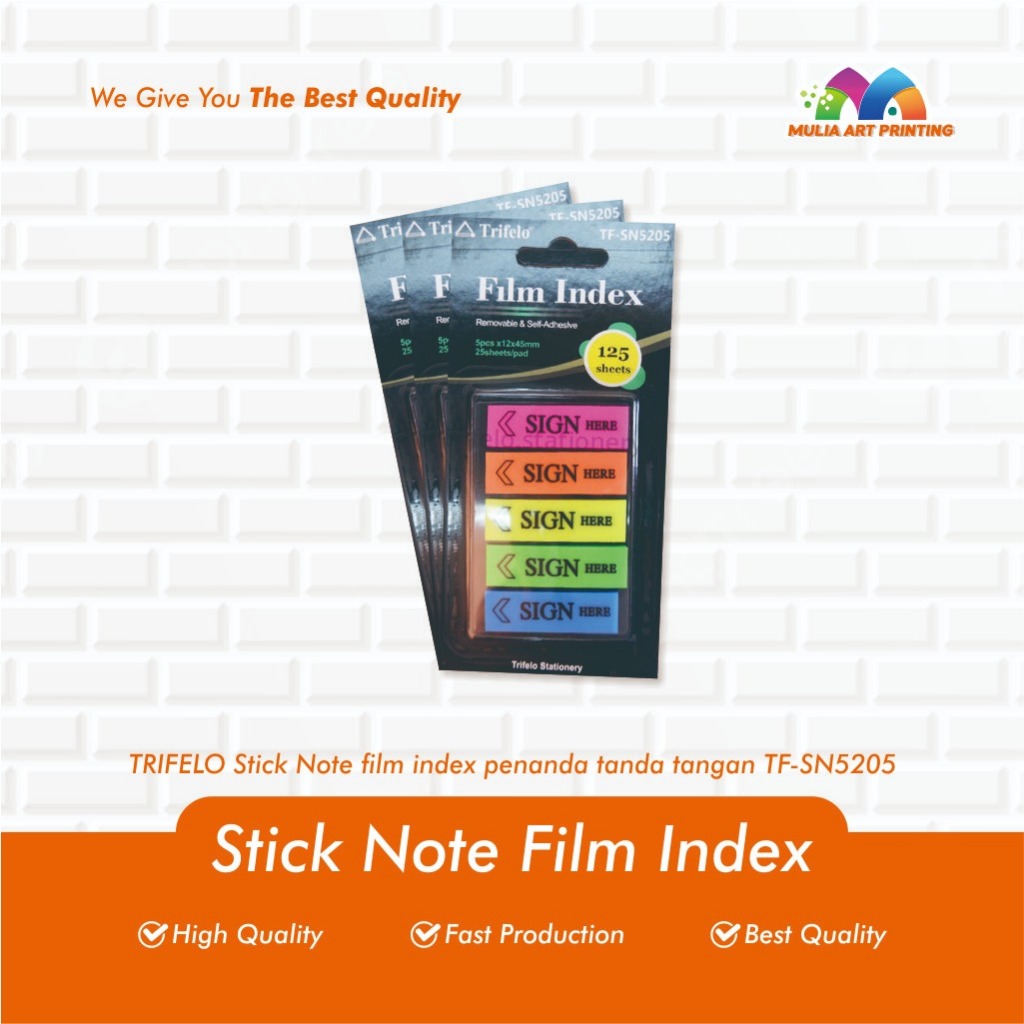 

STICK NOTE FILM INDEX