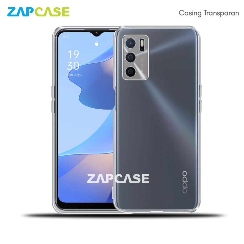 Soft Case Oppo A16/A16S Casing Ultra Thin Clear