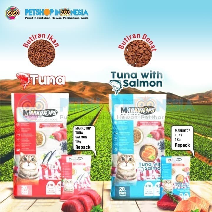 Markotops Cat Food 20 kg - Makanan Kucing