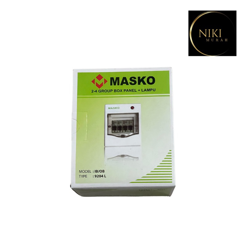 MASKO BOX MCB 2-4 Group / Box MCB IB OB 4 Group 9204L