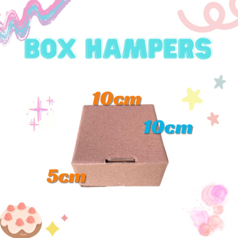 

Box Hampers Kardus Hampers Kardus Kado Gift Box Kardus Packing 10x10x5cm