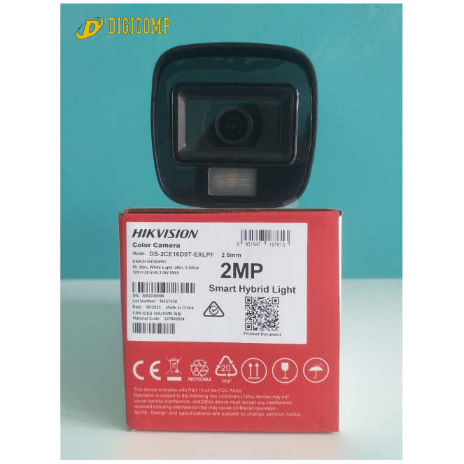 CCTV Outdoor Hikvision 2 MP