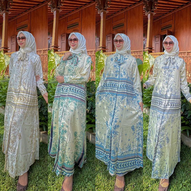 jihan Dress / gamis panjang / gamis murah / gamis lebaran / gamis raya / gamis terbaru / gamis viral