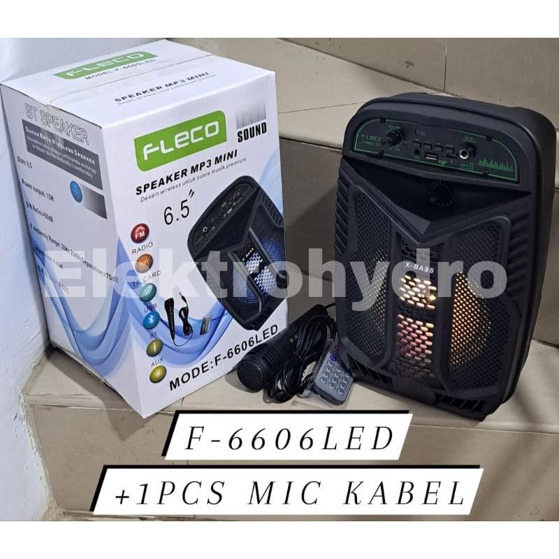 speaker fleco f-6605/6