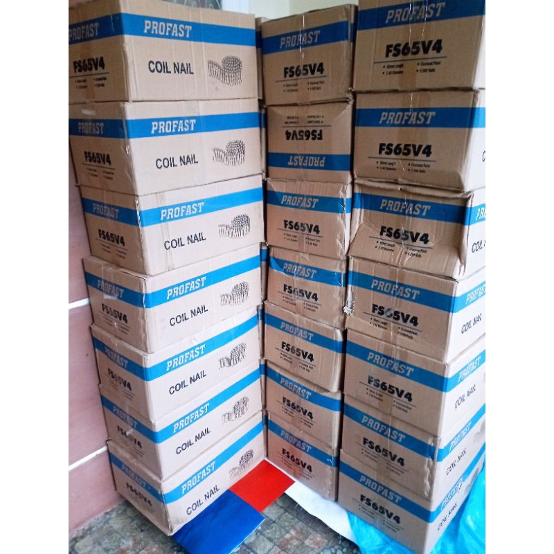 paku pallet ulir 65mm paku tembak ulir 65mm 1 dus isi 9000 / 1 dus Profast