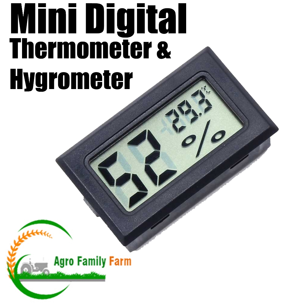 Mini Digital Thermometer & Hygrometer