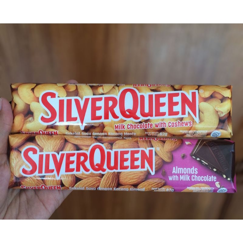 

SilverQueen Milk Chocolate Cashews/Almond 58gr