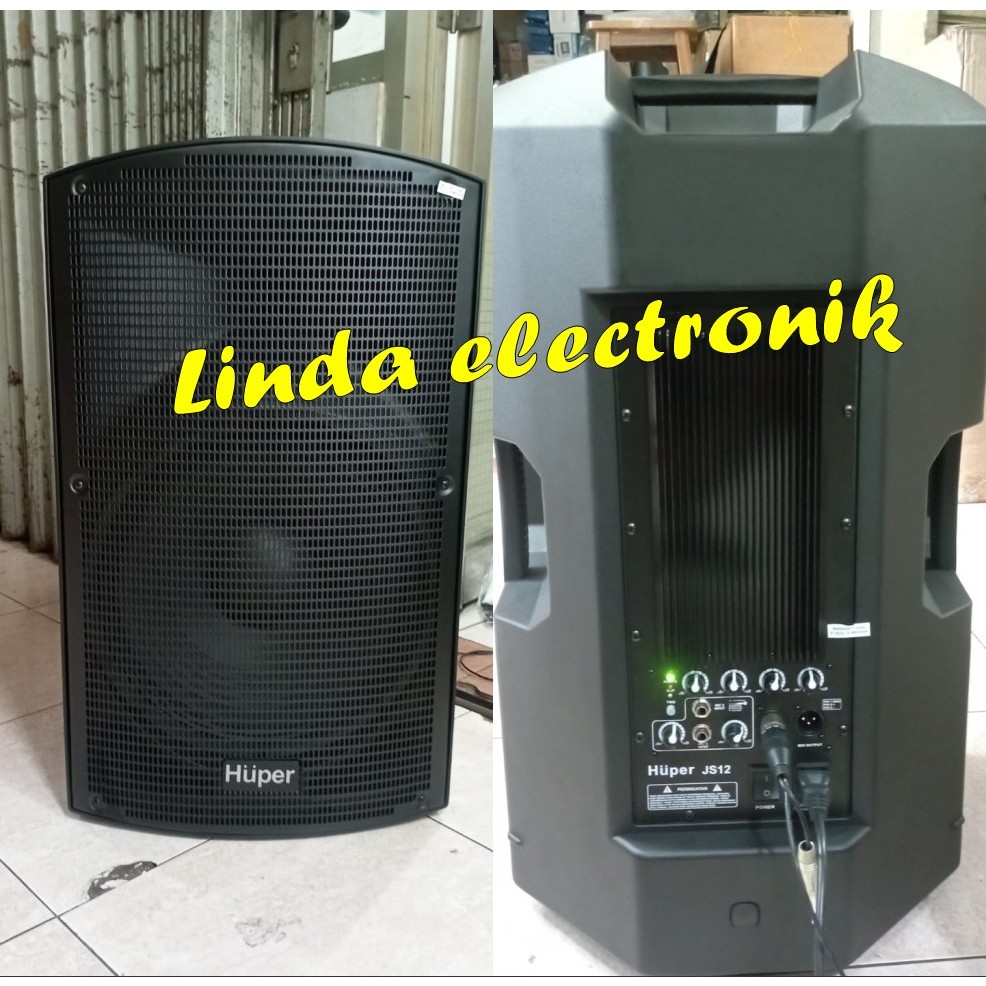 new speaker aktif huper js12 / js 12 15 inch 1 buah blutooth tws