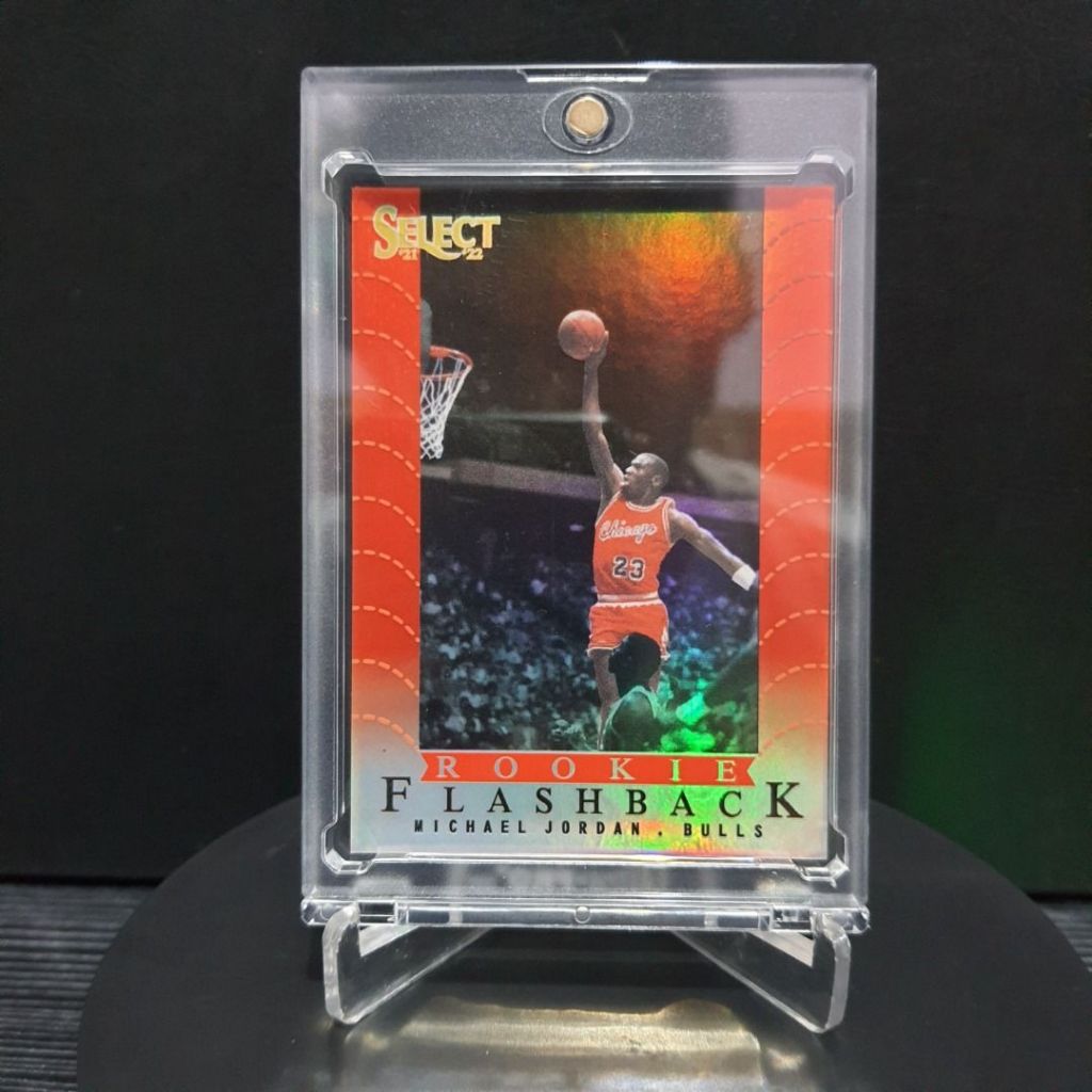 83. Kartu Basket - Custom Card 2021-22 Panini Select - Rookie Revolution #23 Michael Jordan