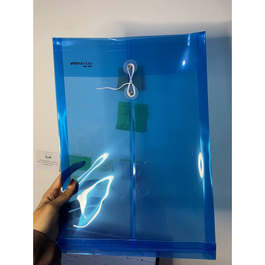 

Map Plastik Tali (EBX100F) / Map Plastik Transparan / InterXfolder