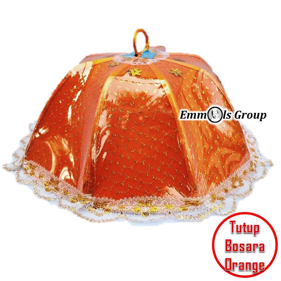 Tutup Bosara Model Classic Tutup Kue Bosara Besar Warna Orange