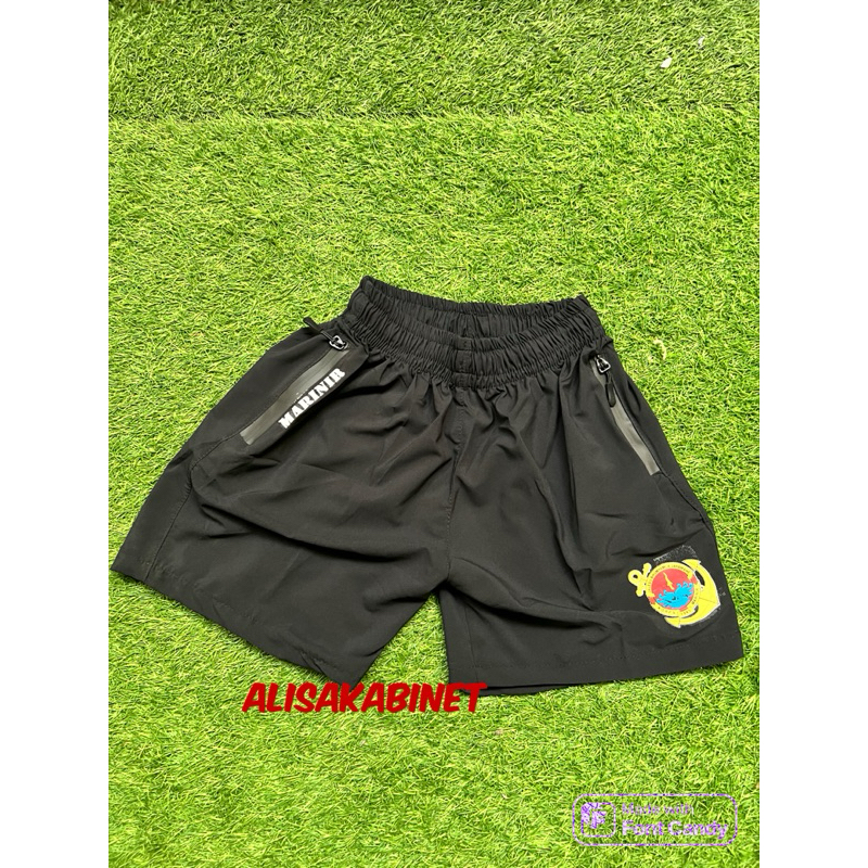 Celana Pendek Lari Hitam Marinir TNI