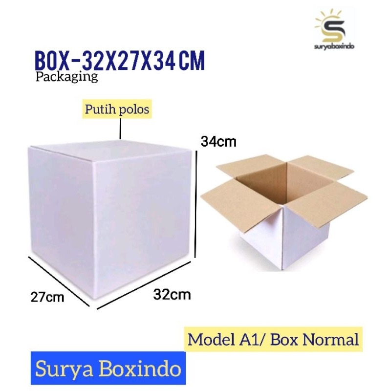 

Box 32x27x34cm(Karima )Kardus/Dus box /Packaging/Normal/Oleh Oleh