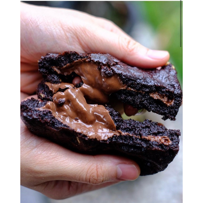 

Triple Chocolate Nutella Brownies Jumbo Cookies