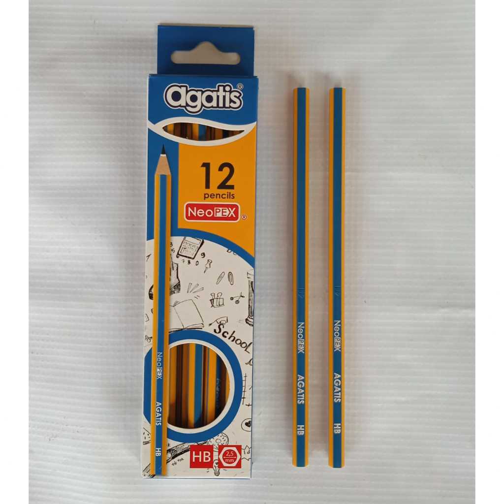 

PENSIL HB AGATIS NEOPEX HEXAGONAL 1 LSN ISI 12 BH