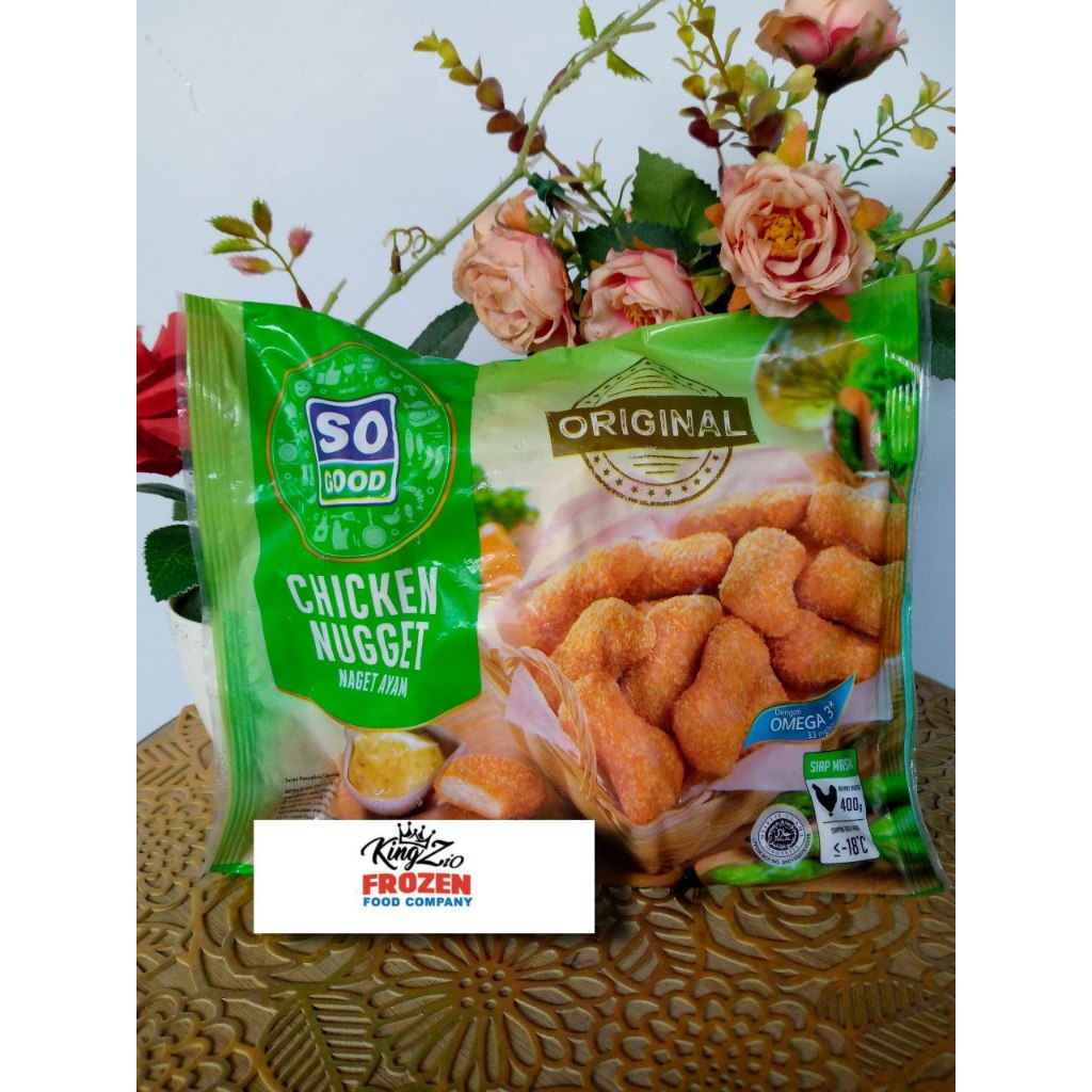 

SO GOOD CHICKEN NUGGET ORIGINAL 400gr