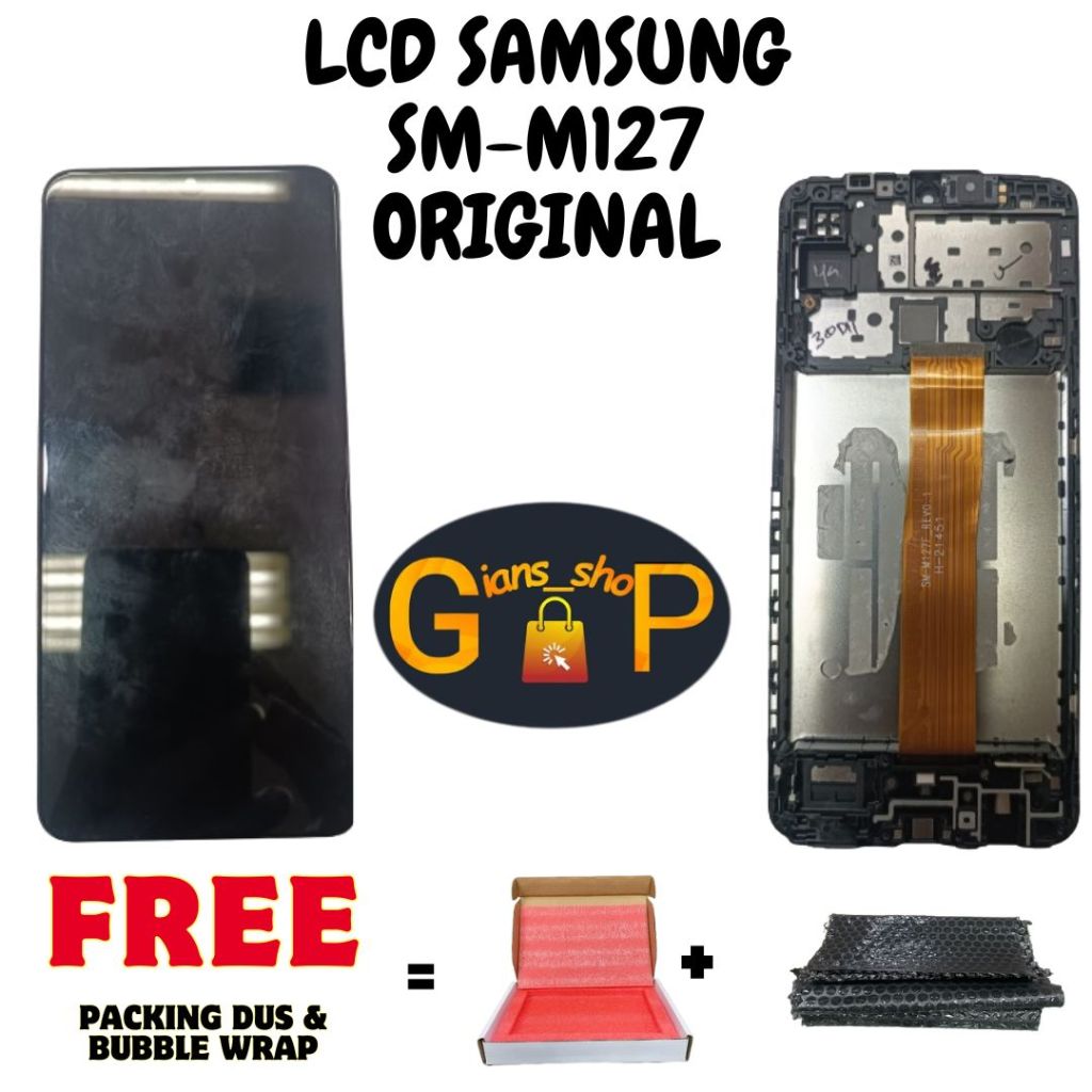 SAMSUNG LCD GALAXY M12S - M127 FULLSET ORIGINAL 2ND COPOTAN