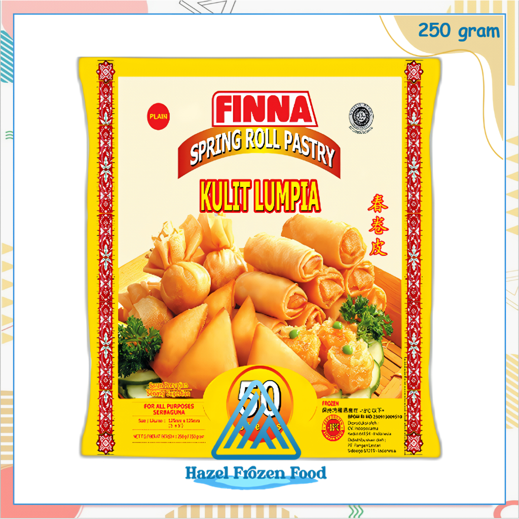 

Finna Kulit Lumpia 50 Sheets Frozen Food Karawang