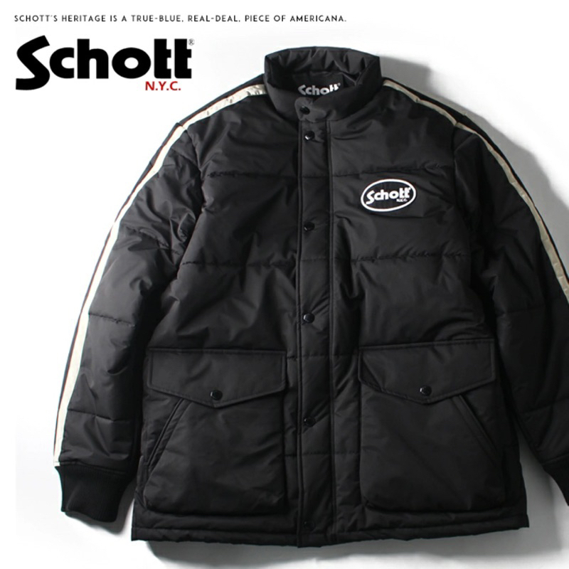 schott nyc puffer bomber