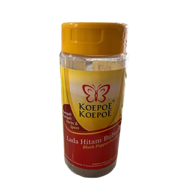 

Lada Hitam Bubuk 83gr Koepoe Koepoe