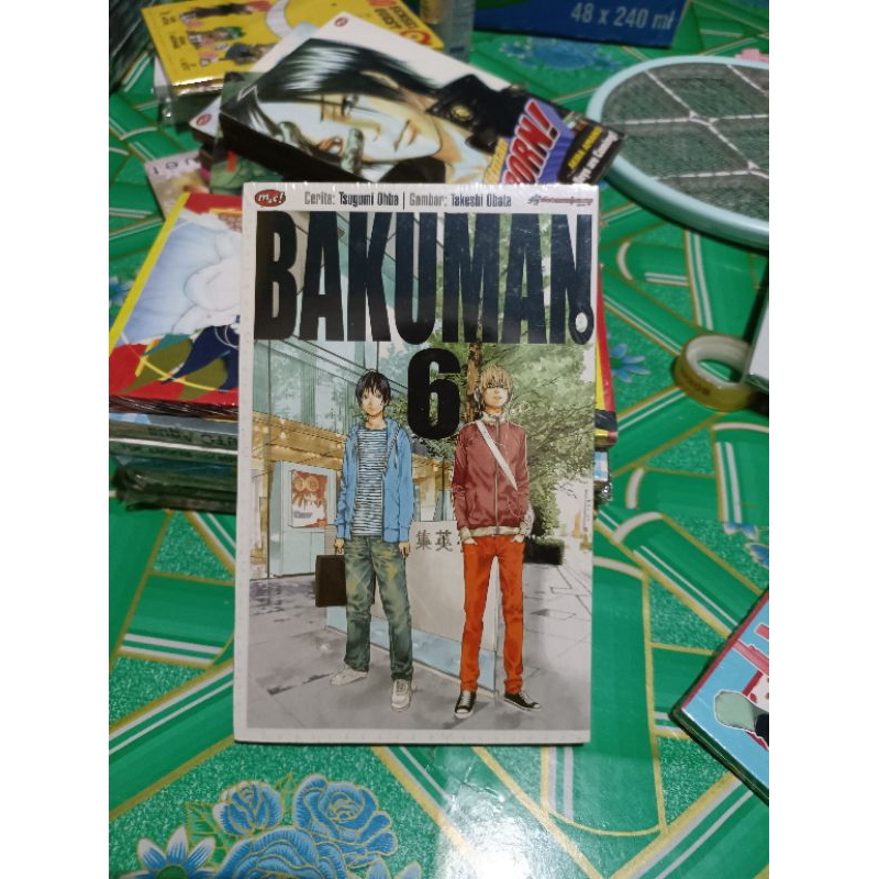 Komik Bakuman 6 segel / komik Bakuman 6 segel