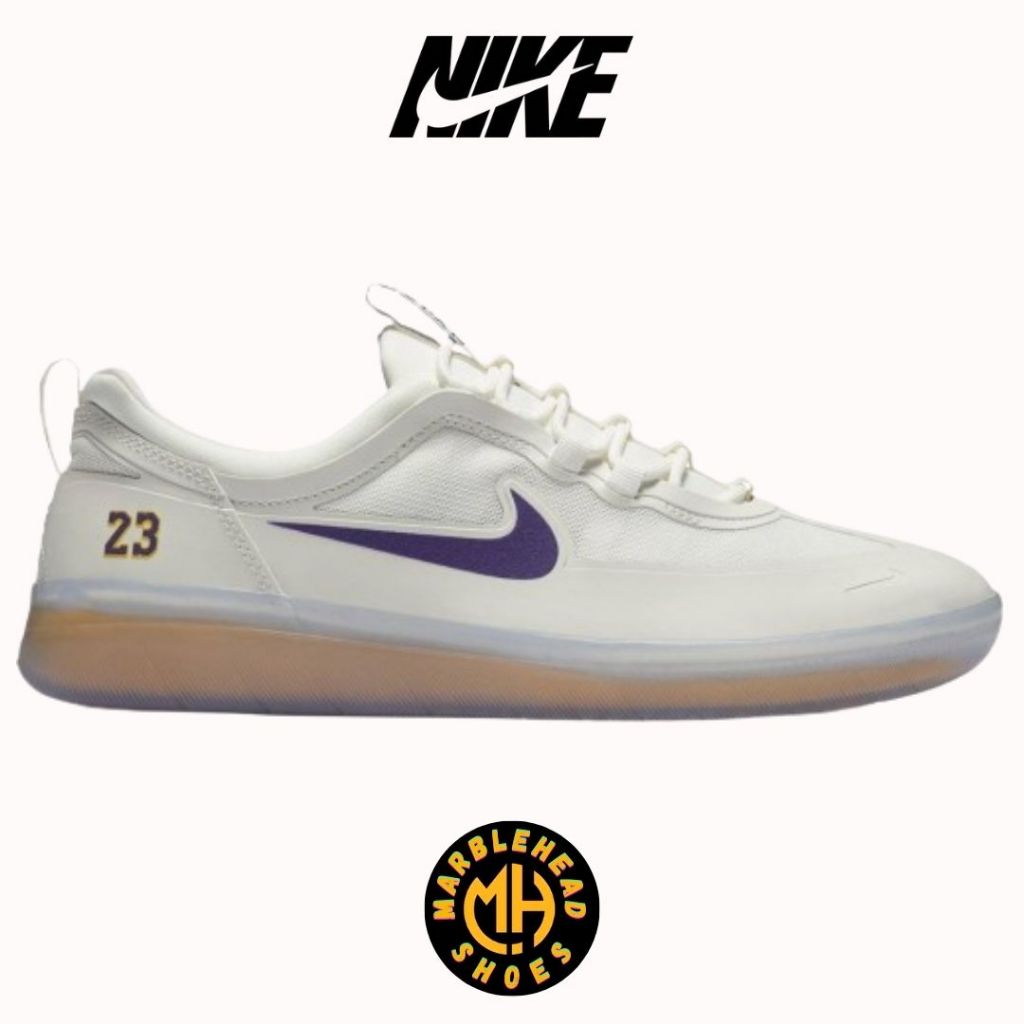 Sepatu Sneakers NBA x Nike SB Nyjah Free 2 “Lakers” 100% Original BNIB