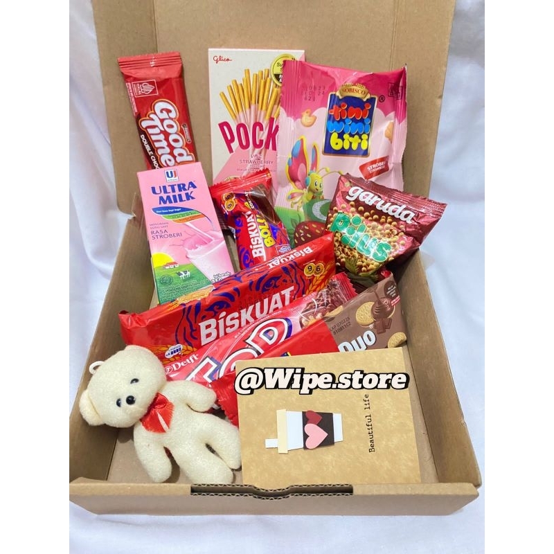 

HAMPERS BOX SNACK UNTUK WISUDA/SEMPRO/ULTAH DLL