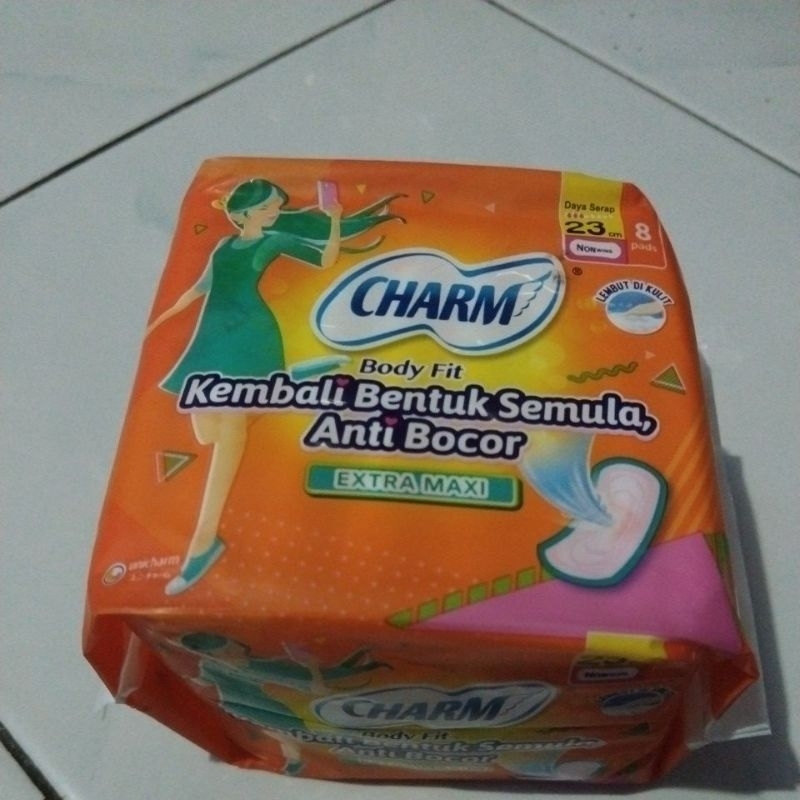 Charm bodyfit extra maxi non wing 8pads