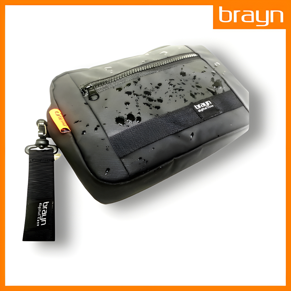 Hand bag waterproof  Tas tangan pria kasual multifungsi  Clutch Bag Pouch Bag Selempang Pria Wanita 