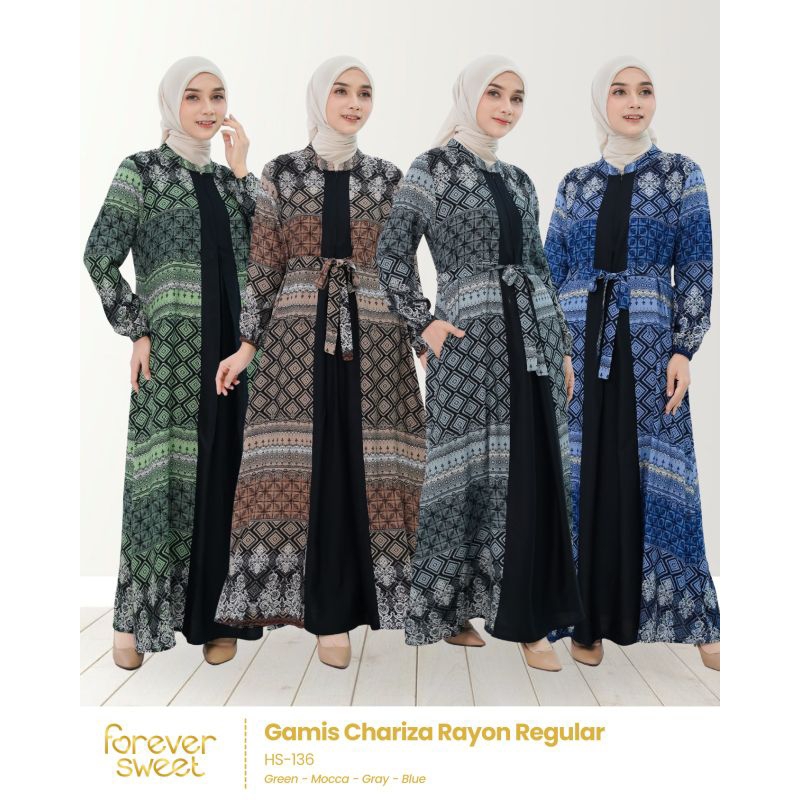 FOREVER SWEET Gamis Rayon Gamis Muslim Wanita
