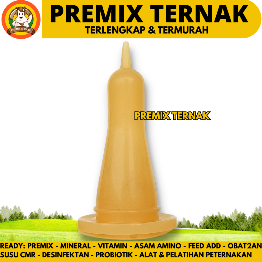 DOT KAMBING SILIKON KUNING - Dot Cempe Silikon Kuning Berkualitas - Dot Anak Kambing