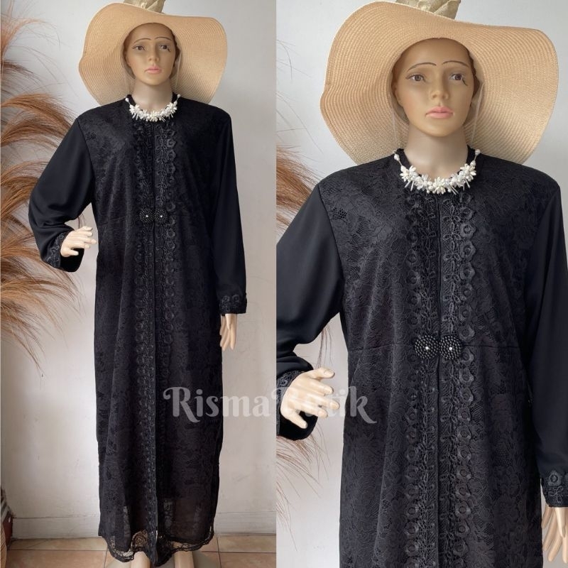 Abaya Brukat Renda Jumbo Abaya Turki Abaya Jumbo Abaya Lebaran