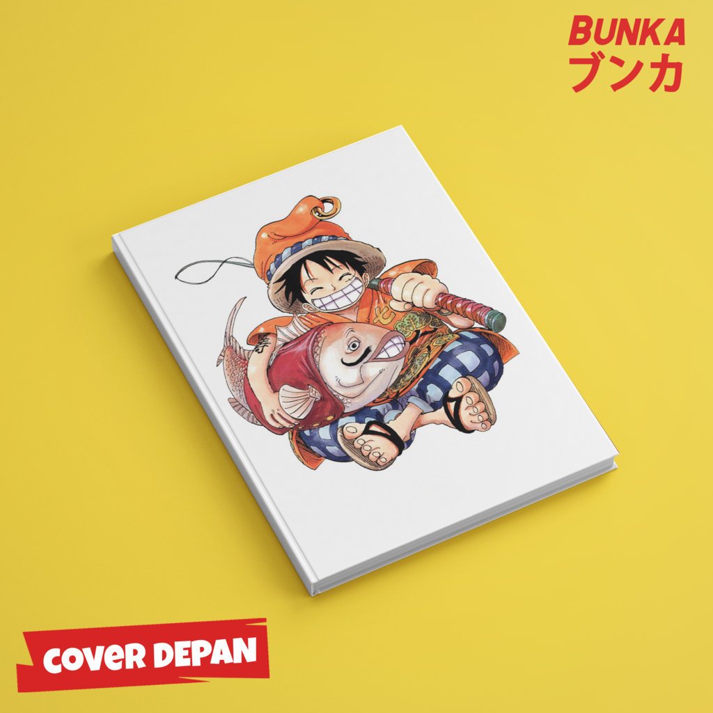 

Note Book Aesthetic Anime One Piece Luffy Fisherman Hardcover A5 Buku Tulis Catatan Notes Agenda Planner Jurnal vintage buku catatan story book kado anniversary valentine cowok cewek murah