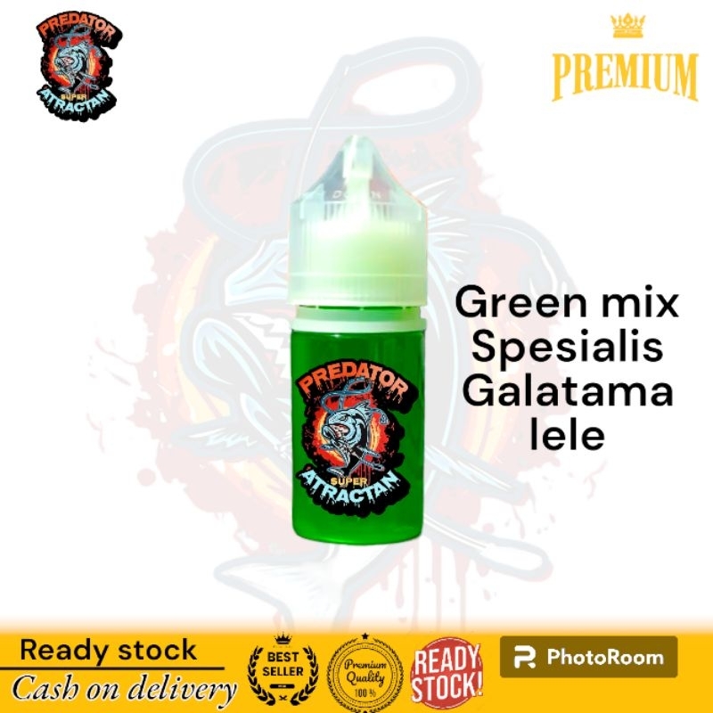 Green Mix speslis Galatama lele babon & total, cocok di segala media umpan cuaca dan pH air