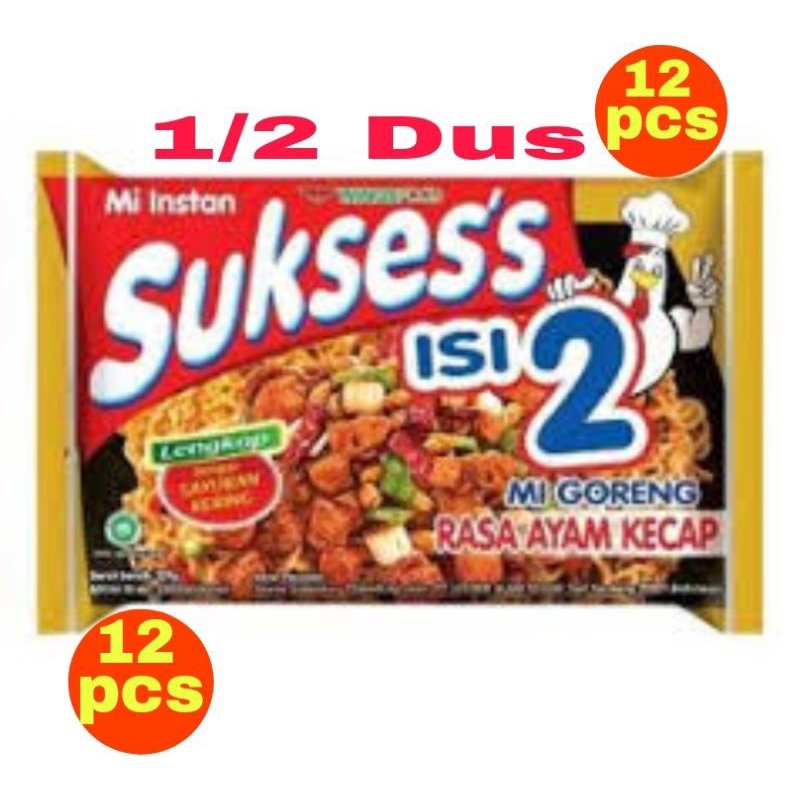 

Suksess Instant Goreng Rasa Ayam kecap - 132 gr (Harga 12 Pcs)