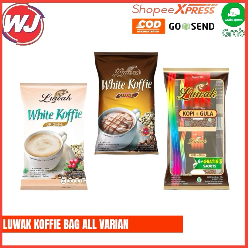 

LUWAK KOFFIE BAG ALL VARIAN